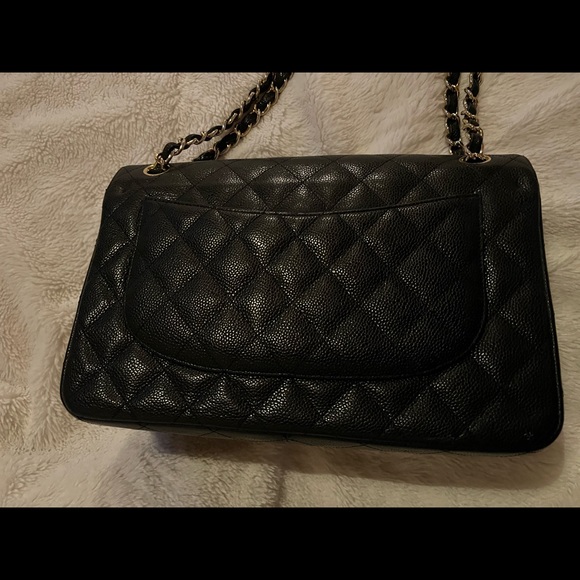 SOLD SOLD Do not buy Sold Jumbo caviar Double Flap. With GHW - Picture 3 of 9